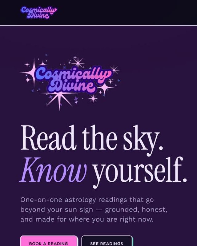 Cosmically Divine